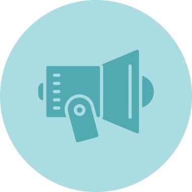 Spotlight Glyph Çember Gradyan Simgesi