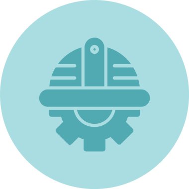 Dişliler Çemberi Gradyan Simgesi