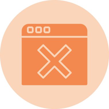 Çapraz Çember Gradyan Simgesi