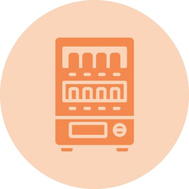 Otomat Kabartma Çemberi Gradyan Simgesi