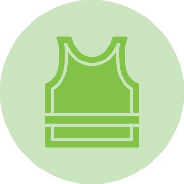 Kolsuz Kabartma Çember Gradyan Simgesi