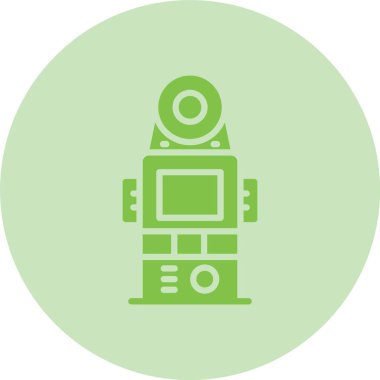 Işık Ölçeği Kabartma Çemberi Gradyan Simgesi