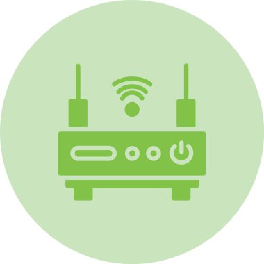 İnternet Kabartma Çemberi Gradyan Simgesi