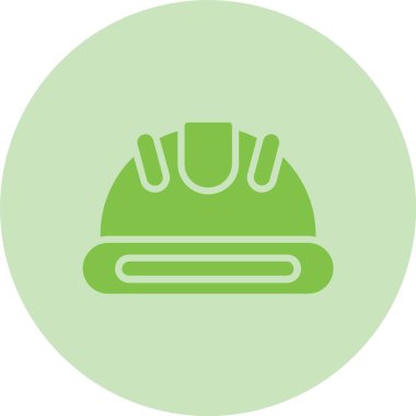 Miğfer Kabartma Çemberi Gradyan Simgesi