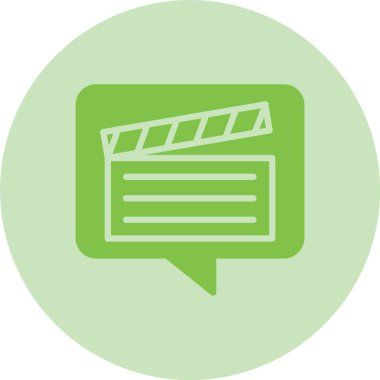 Altyazılar: Glyph Çember Gradyan Simgesi