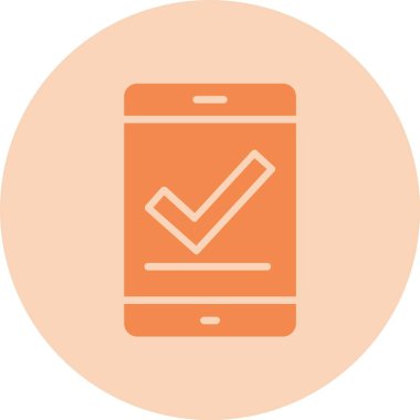 Kabartma Çemberi Gradyan Simgesi Denetiliyor