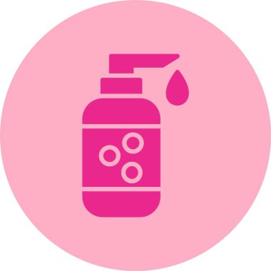 Sabun Kabartma Çemberi Gradyan Simgesi