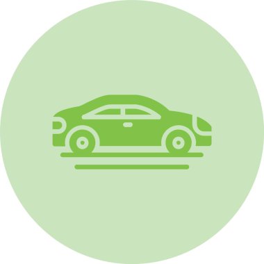 Otomobil Kabartma Çemberi Gradyan Simgesi