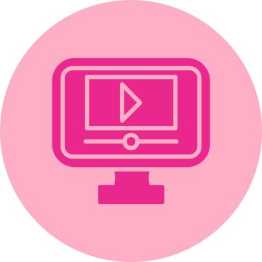 Çevrimiçi Akıcı Kabartma Çemberi Gradyan Simgesi