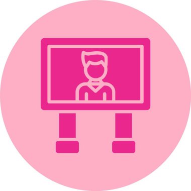 Promosyon Kabartma Çemberi Gradyan Simgesi