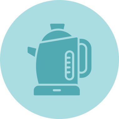 Elektrik Kazanı Kabartma Çemberi Gradyan Simgesi