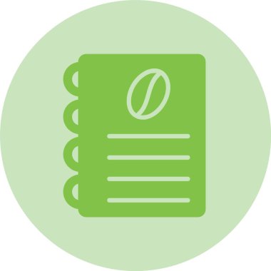 Menü Kabartma Çemberi Gradyan Simgesi