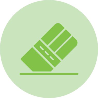 Silgi Kabartma Çemberi Gradyan Simgesi