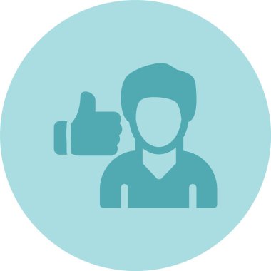 Glyph Çemberi Gradyan Simgesi gibi