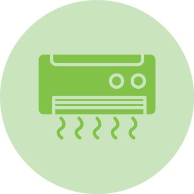 Klima Kabartma Çemberi Gradyan Simgesi