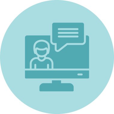 Giyinik Kabartma Çemberi Gradyan Simgesi