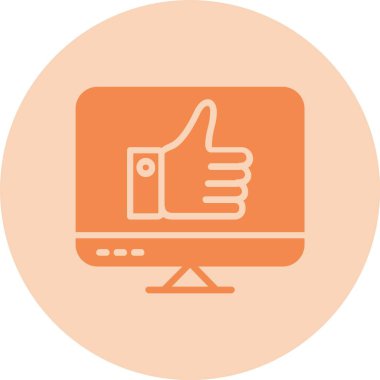 Glyph Çemberi Gradyan Simgesi gibi