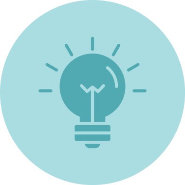 Fikir Kabartma Çemberi Gradyan Simgesi