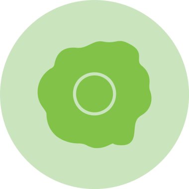 Yumurta Kabartma Çemberi Gradyan Simgesi