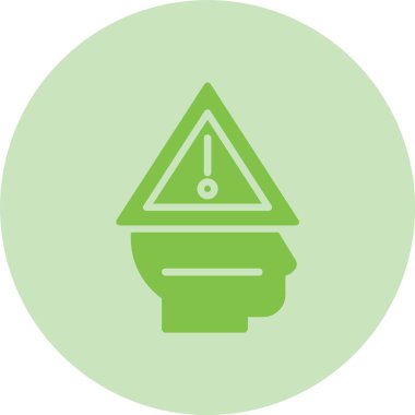 Uyarı Çemberi Gradyan Simgesi