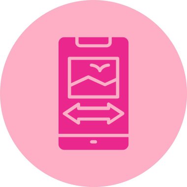 Kabartma Çemberi Gradyan Simgesini Kaydır