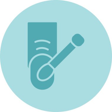 Çivi Lehçe Kabartma Çemberi Gradyan Simgesi