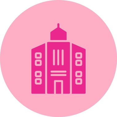 Gökdelen Kabartma Çemberi Gradyan Simgesi