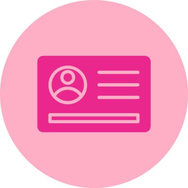 Tanımlama Kabartma Çemberi Gradyan Simgesi