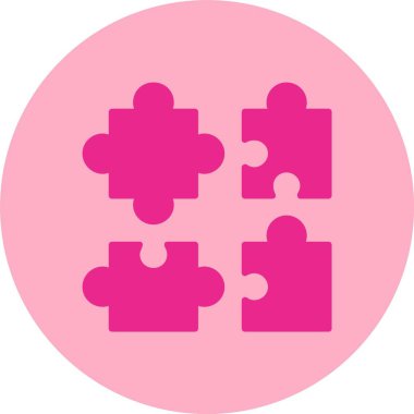 Bulmaca Kabartma Çemberi Gradyan Simgesi