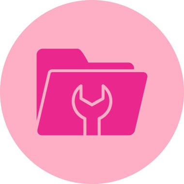 Dizin Kabartma Çemberi Gradyan Simgesi