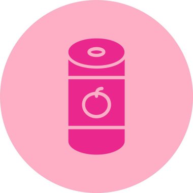 Domates Sosu Kabartma Çemberi Gradyan Simgesi