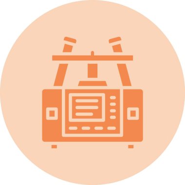 Merkezileştirme Çemberi Gradyan Simgesi