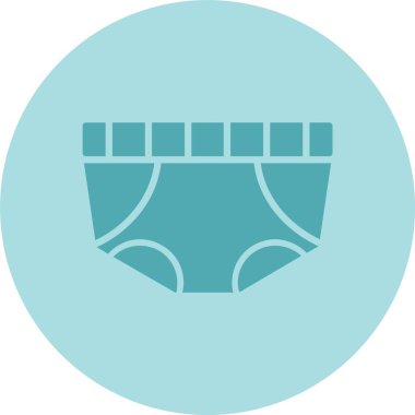 İç Çamaşırı Kabartma Çemberi Gradyan Simgesi