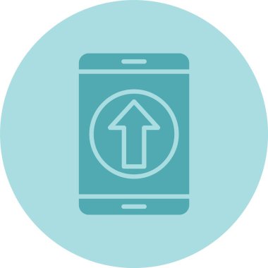 Kabartma Çemberi Gradyan Simgesini Yükle