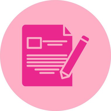 Dosya Kabartma Çemberi Gradyan Simgesi