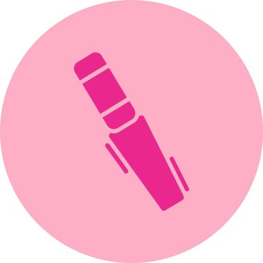 Chisel Glyph Çember Gradyan Simgesi