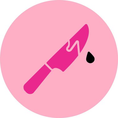 Knief Glyph Çember Gradyan Simgesi