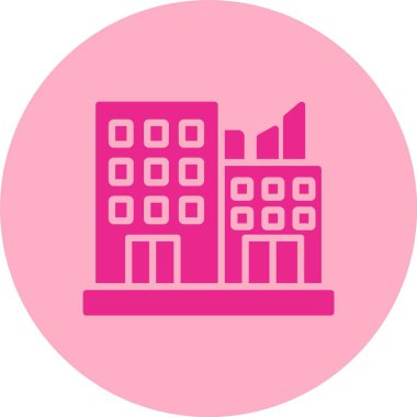 Daire Kabartma Çemberi Gradyan Simgesi