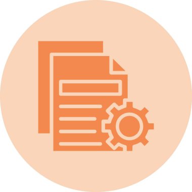 İçerik Yönetimi Kabartma Çemberi Gradyan Simgesi