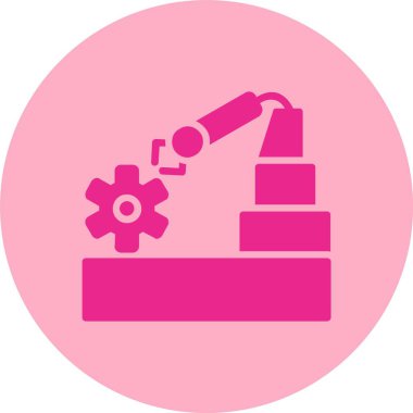 Otomatik Kabartma Çemberi Gradyan Simgesi