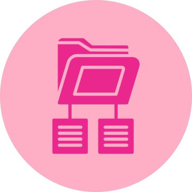 Sınıflandırma Kabartma Çemberi Gradyan Simgesi