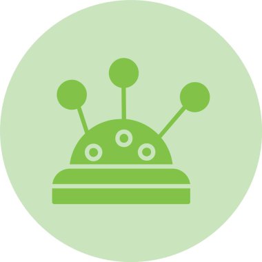 İğnelik Kabartma Çemberi Gradyan Simgesi