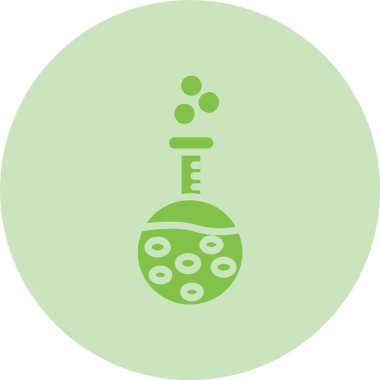 Şişenin Kabartma Çemberi Gradyan Simgesi