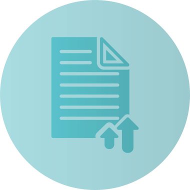 Vektör Kabartma Çemberi Gradyan Simgesine Devam Et