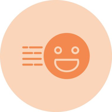 Gülme Çemberi Gradyan Simgesi