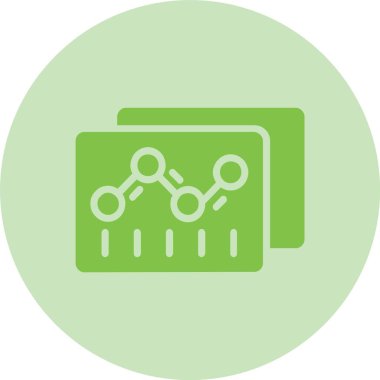 Satır Çizelgesi Kabartma Çemberi Gradyan Simgesi