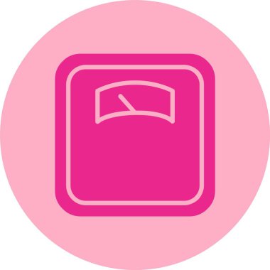 Ağırlık Kabartma Çemberi Gradyan Simgesi