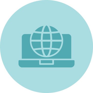 Dünya Çemberi Gradyan Simgesi