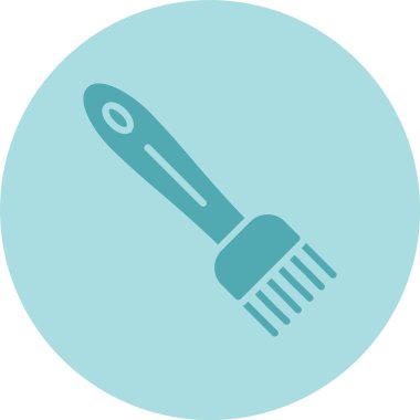 Silglyph Çemberi Gradyan Icone Fırça Kabartma Çemberi Grafik Simgesi Simgesi