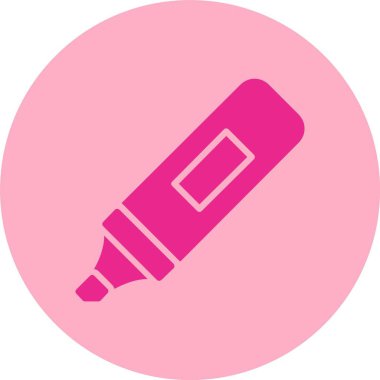 Glyph Çember Gradyan Simgesini Vurgula